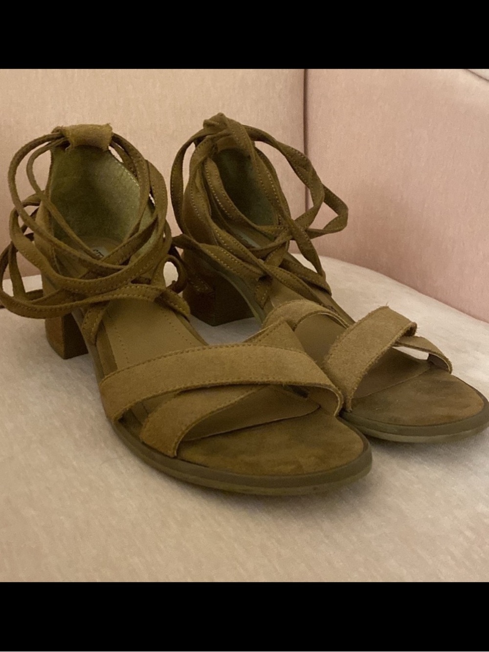 Steve Madden Brown Suede Heels